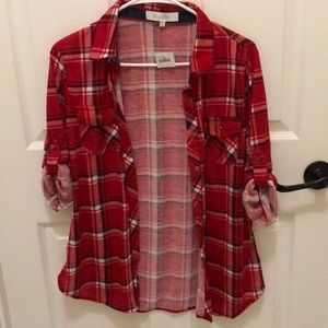 Eden & Olivia Red Flannel